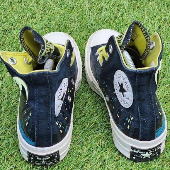 CONVERSE HI CHINATOWN BATMAN - Women's Shoes - SIZE 6.5 - Picture 6 of 10